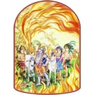 "Krisna and the Forest Fire" T-Shirt